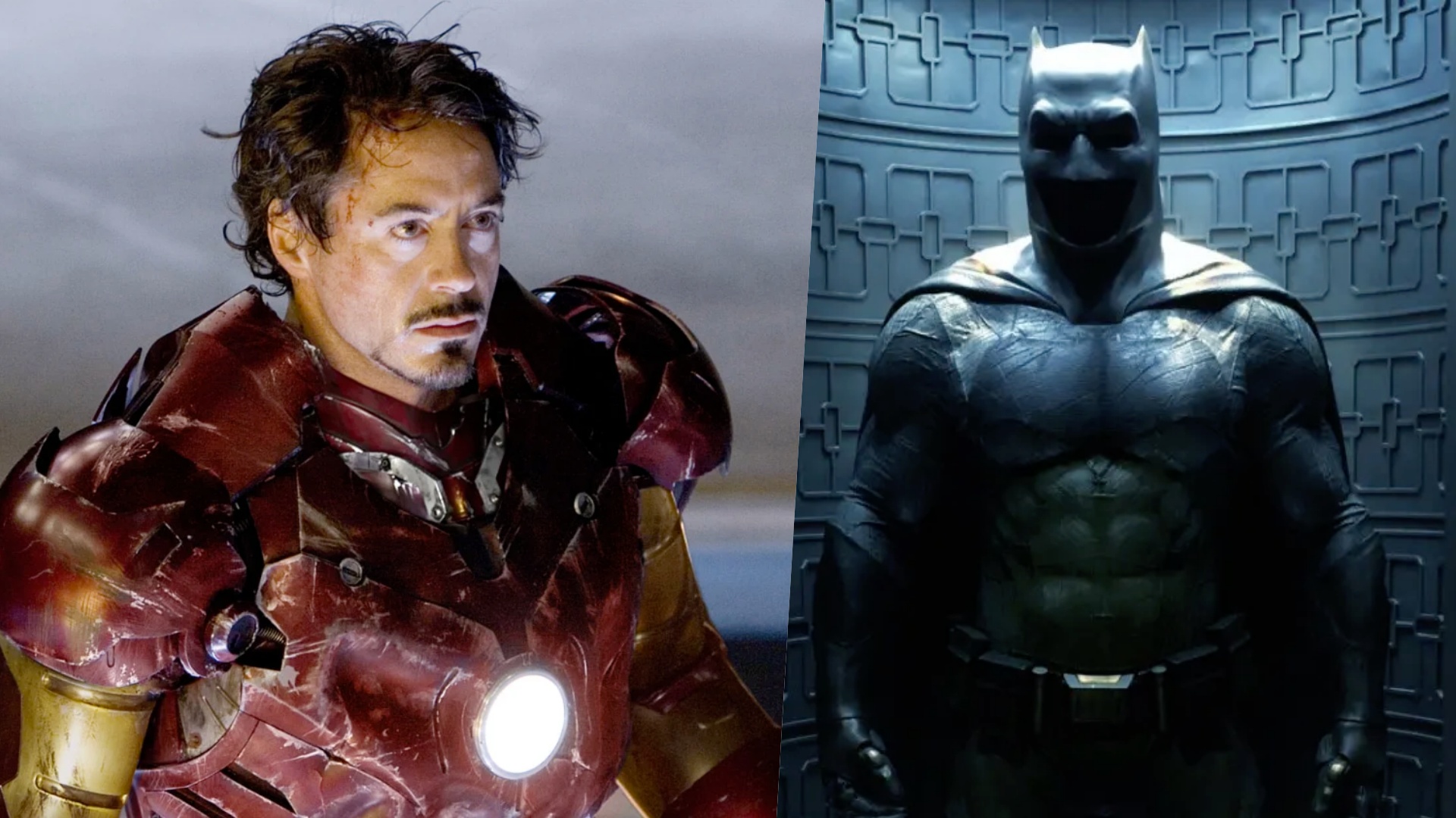 robert downey jr batman iron man