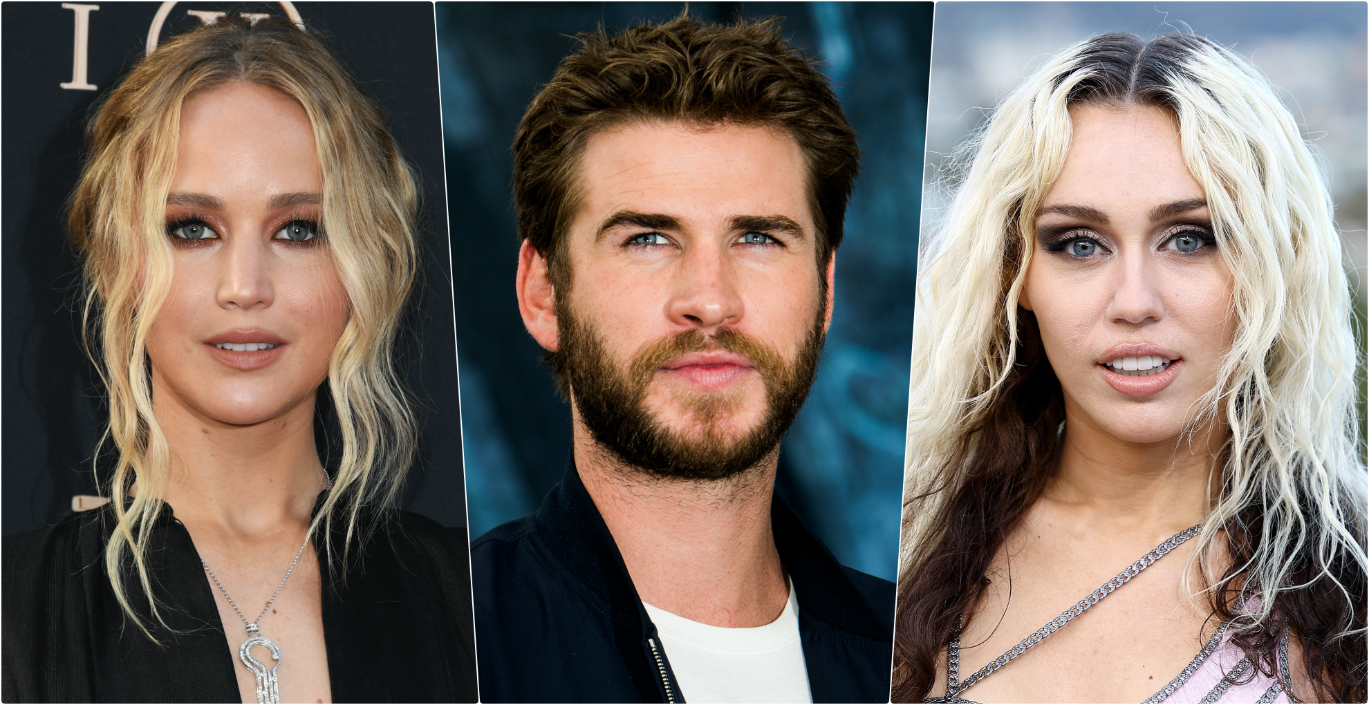 Jennifer Lawrence Liam Hemsworth Miley Cyrus