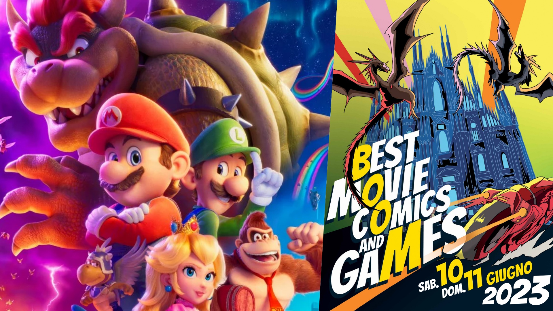 Super Mario Bros., exclusive movie content previewed in Best Movie Comics & Games