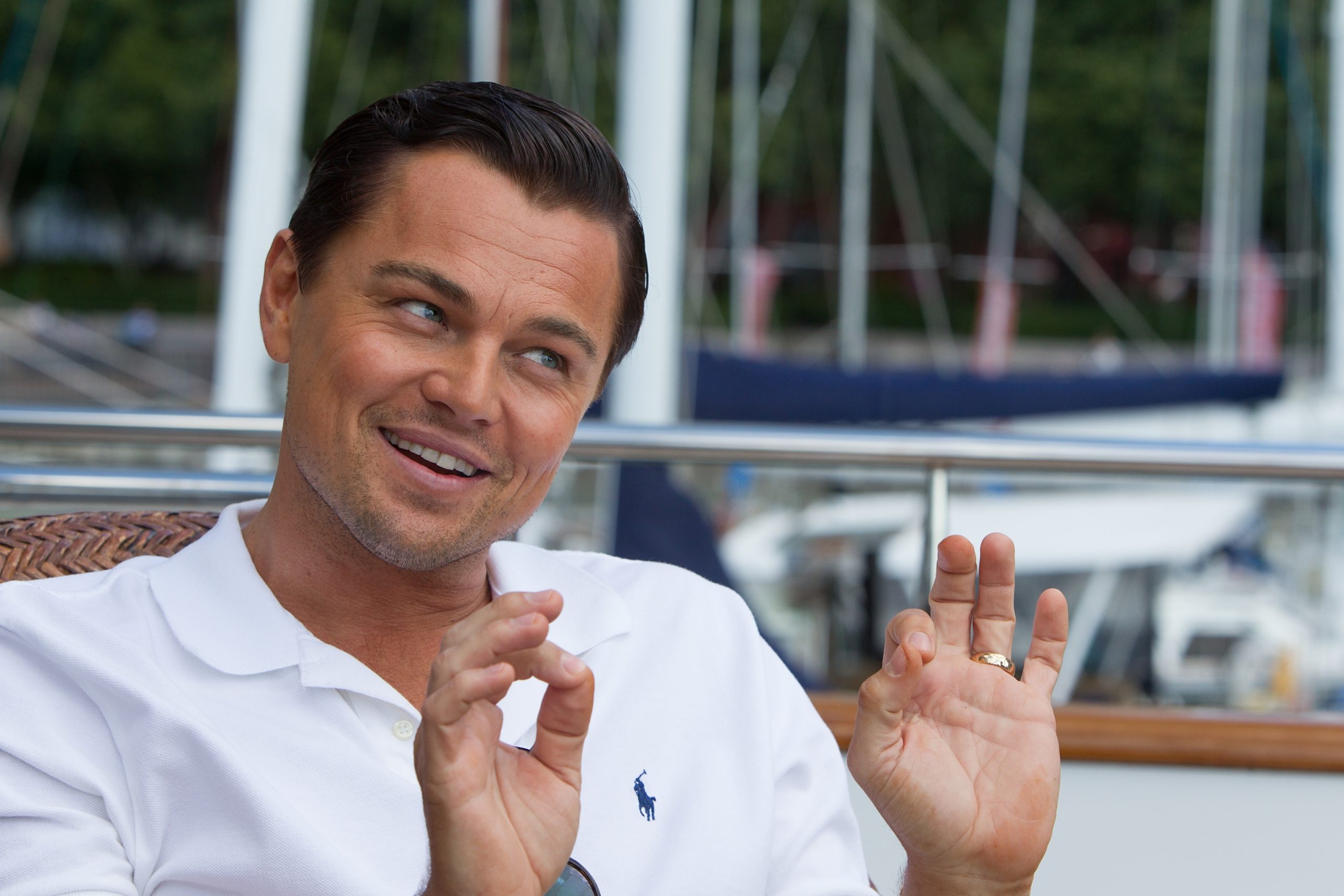 Leonardo DiCaprio The Wolf of Wall Street