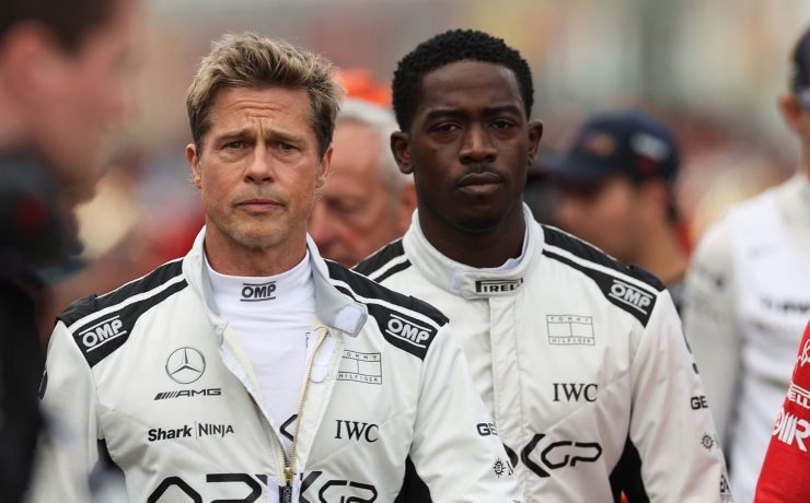 brad pitt formula 1