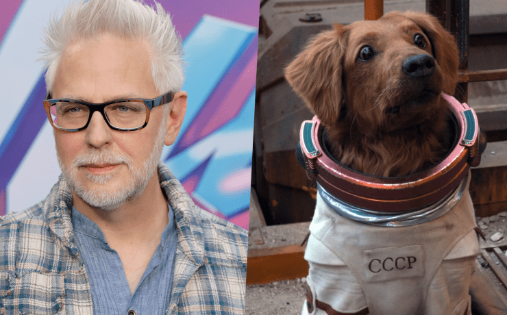 James Gunn non riusciva a resistere alla tenerezza del cane Cosmo sul set di Guardiani della Galassia Vol.3