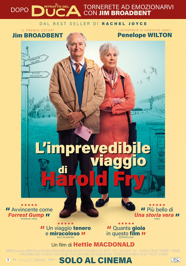 L’imprevedibile viaggio di Harold Fry