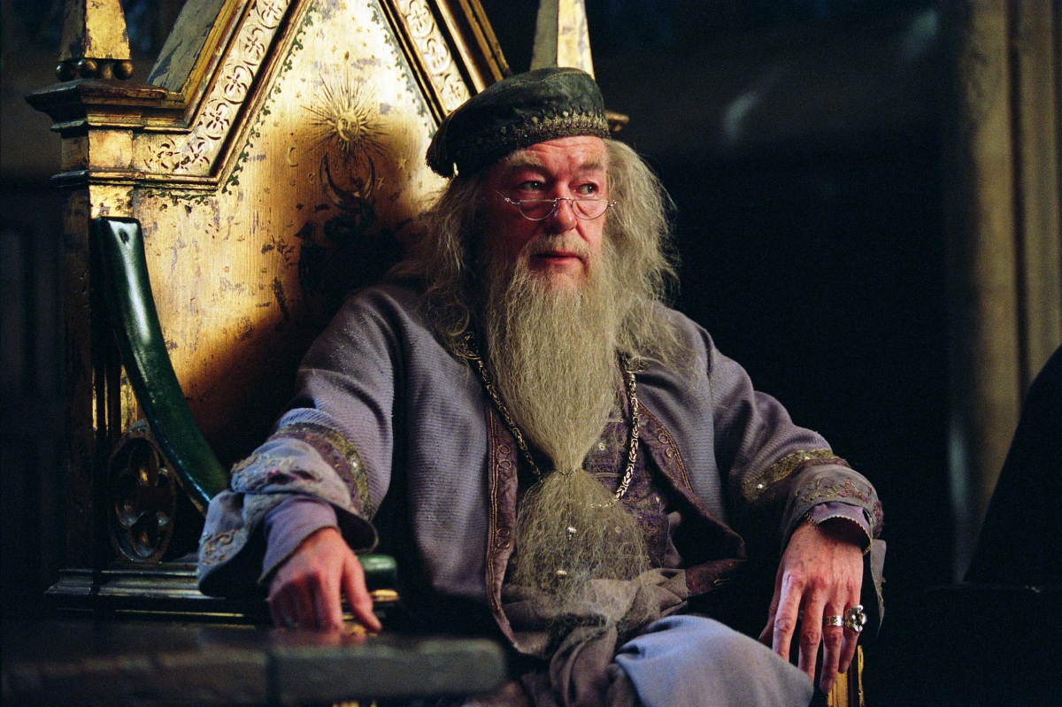 Michael Gambon Silente Harry Potter