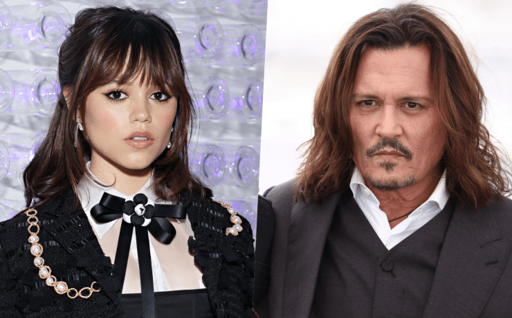 Jenna Ortega Johnny Depp