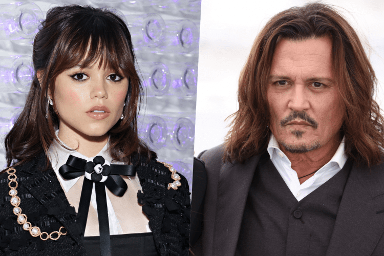 Jenna Ortega Johnny Depp