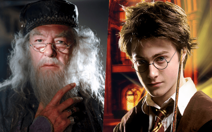 Michael Gambon Daniel Radcliffe