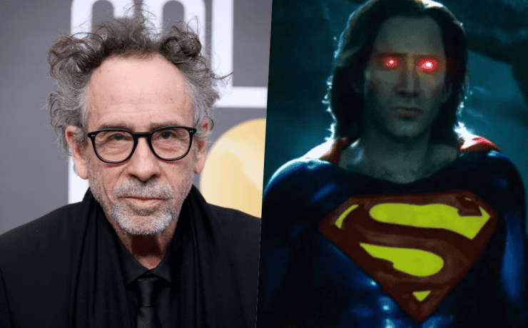 Tim Burton Superman The Flash