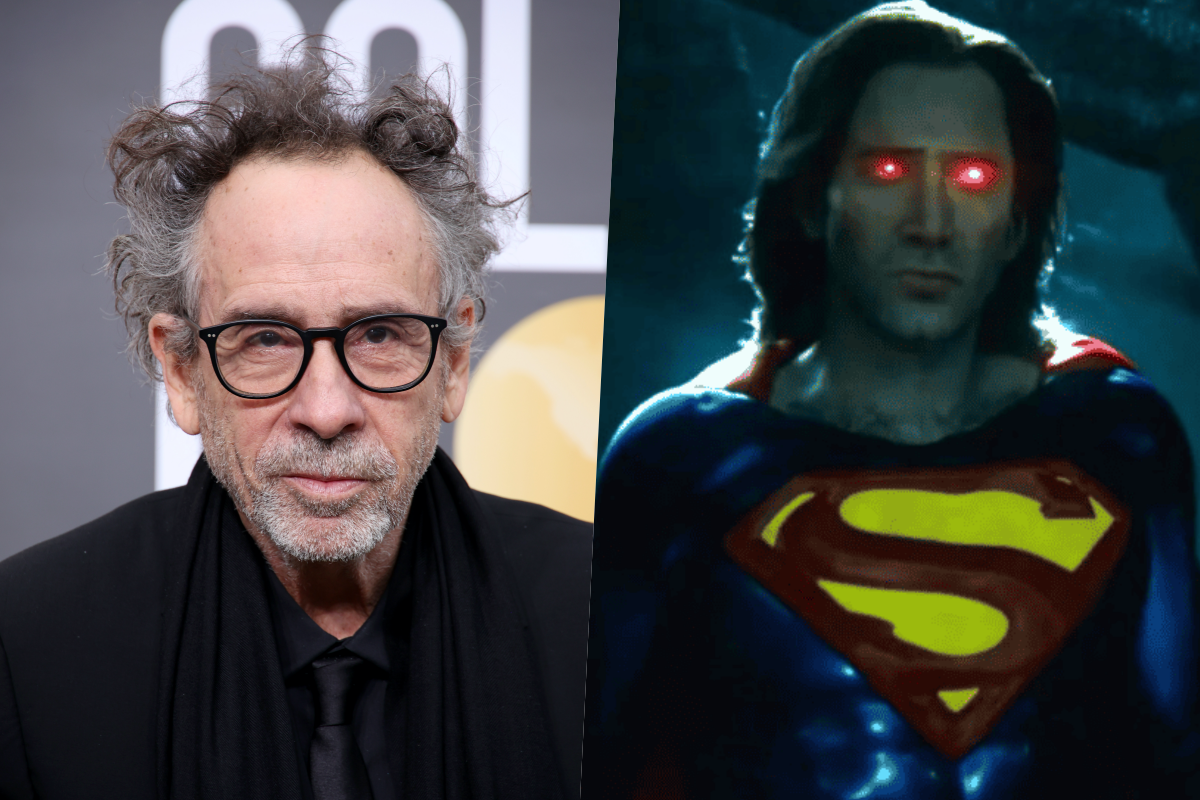 Tim Burton Superman The Flash