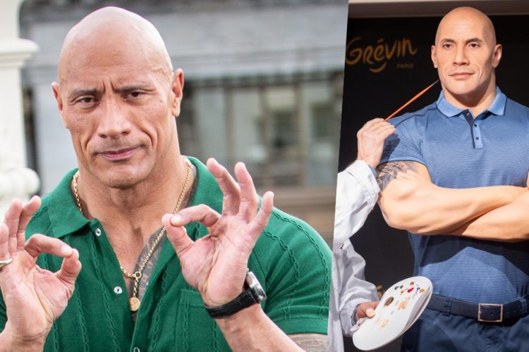 dwayne johnson statua