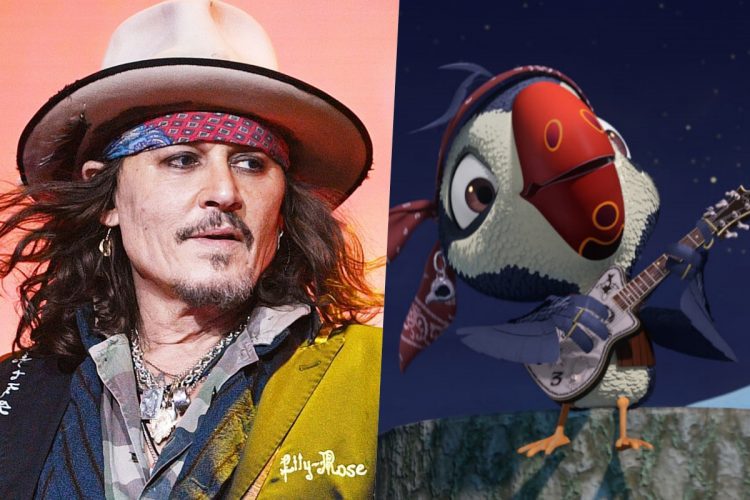 Johnny Depp Puffins