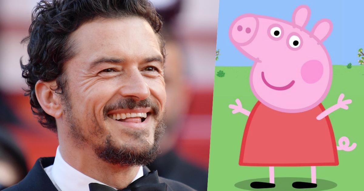 orlando bloom peppa pig