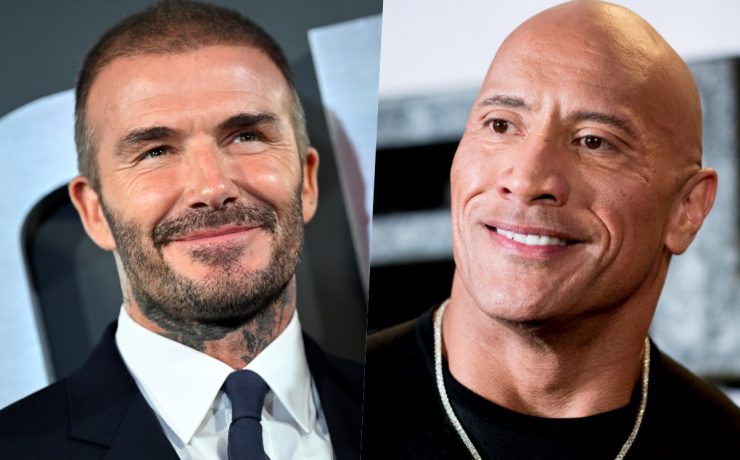 Dwayne Johnson David Beckham