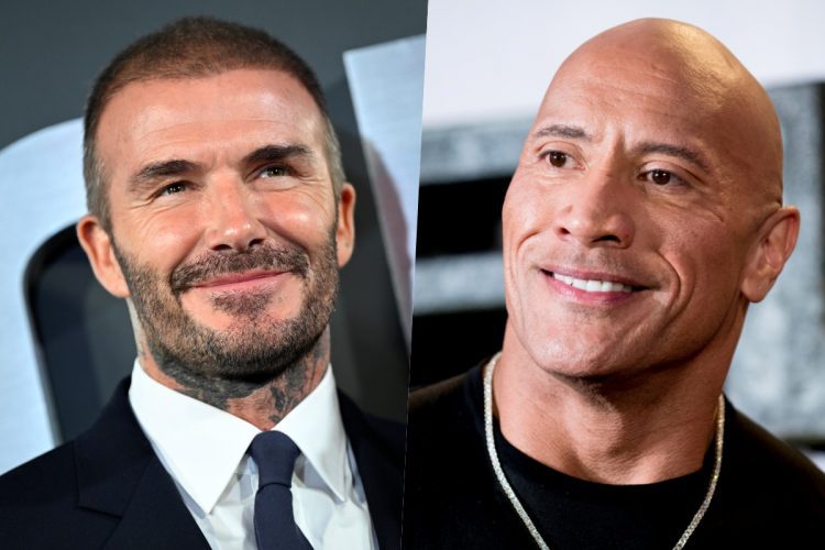 Dwayne Johnson David Beckham