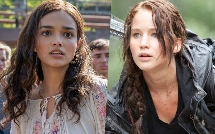 Hunger Games Rachel Zegler Jennifer Lawrence