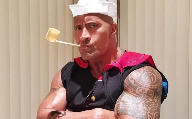 Dwayne Johnson Popeye