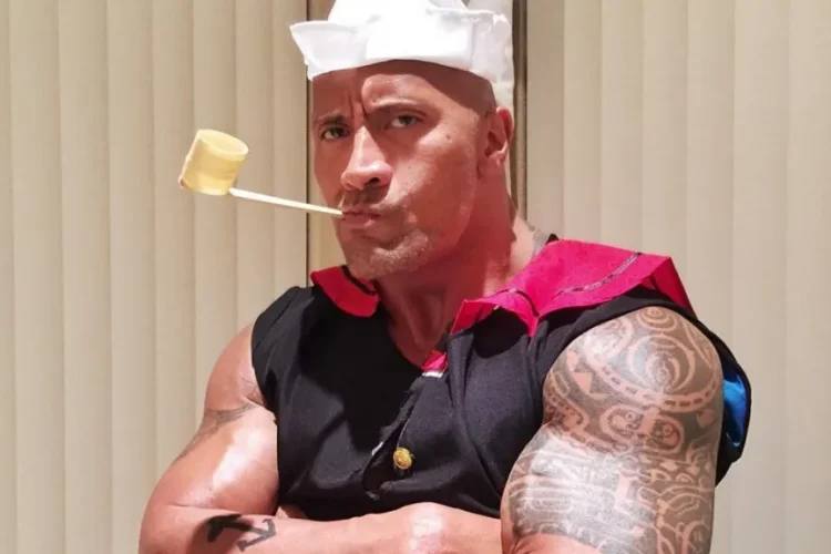 Dwayne Johnson Popeye