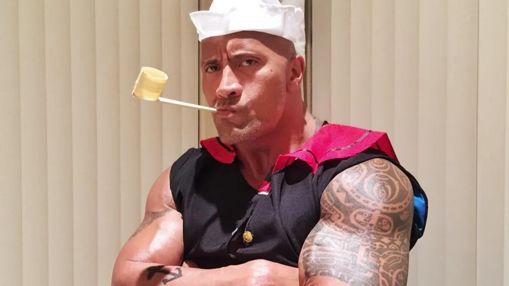 Dwayne Johnson Popeye