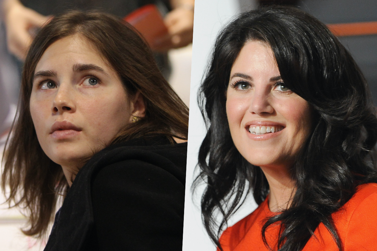 Amanda Knox Monica Lewinsky