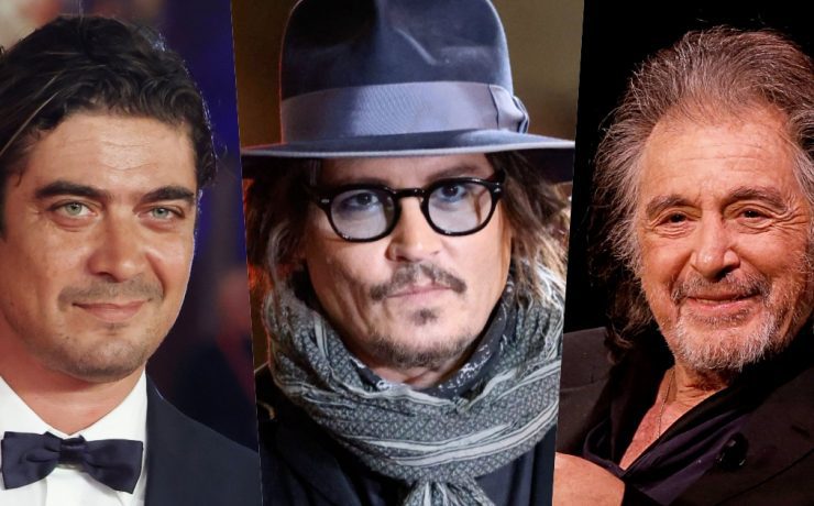 johnny depp al pacino riccardo scamarcio