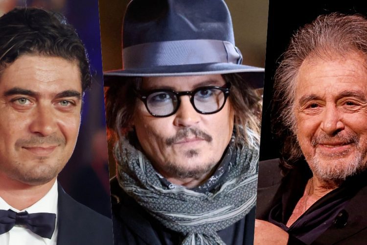 johnny depp al pacino riccardo scamarcio