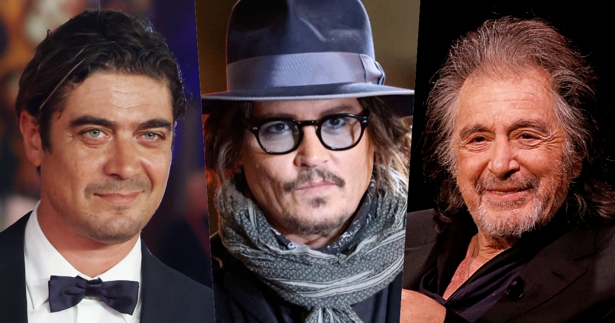 johnny depp al pacino riccardo scamarcio