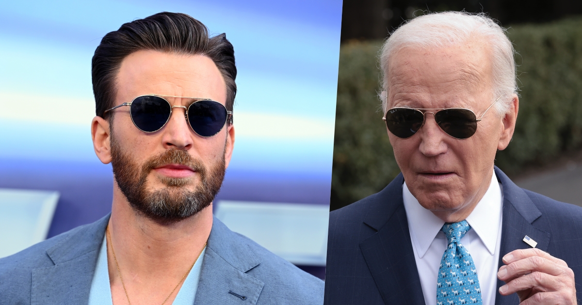 chris evans captain america joe biden