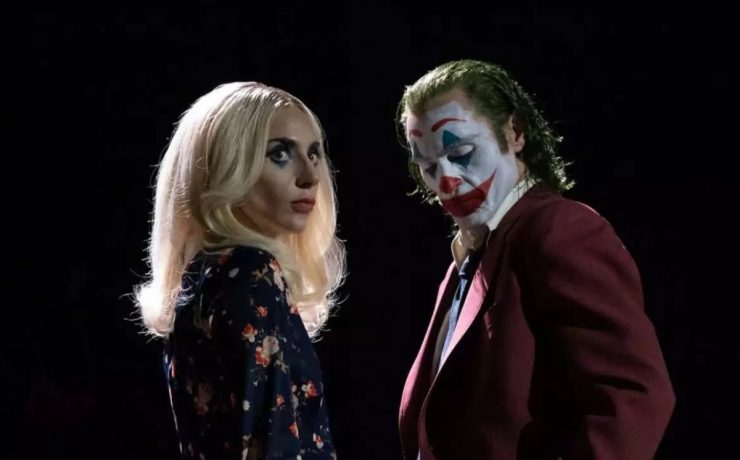 Lady gaga e joaquin phoenix in Joker: Folie à deux