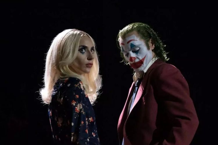 Lady gaga e joaquin phoenix in Joker: Folie à deux