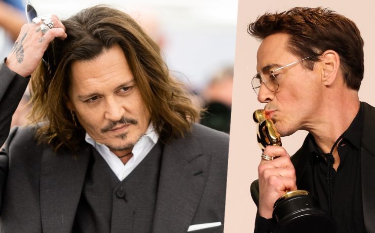 Johnny Depp Robert Downey Jr.