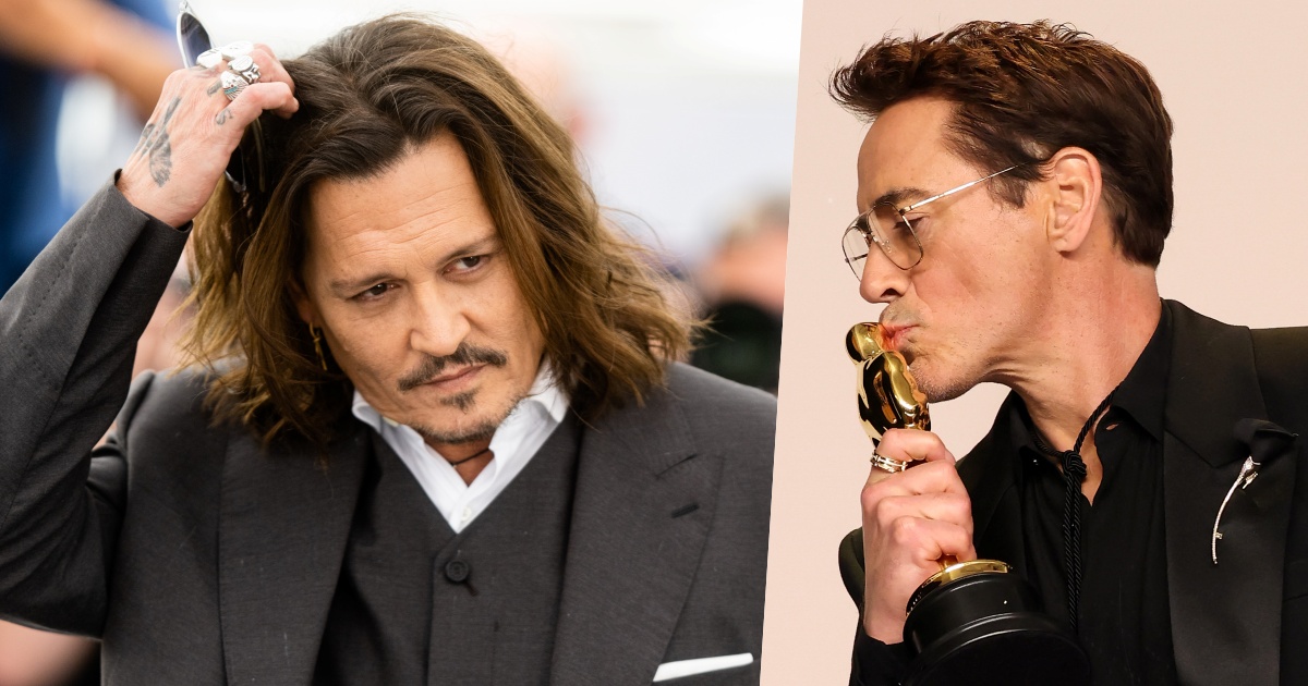 Johnny Depp Robert Downey Jr.