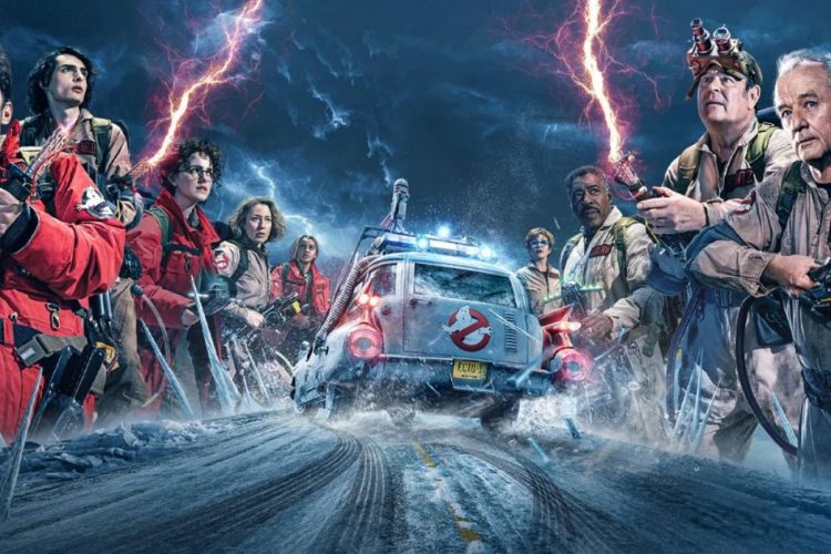 un artwork dei ghostbusters