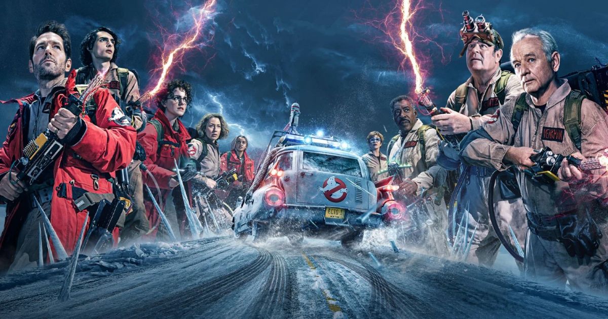 un artwork dei ghostbusters