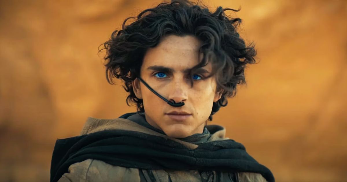 Timothée Chalamet in dune