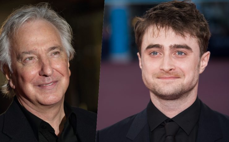 harry potter daniel radcliffe alan rickman