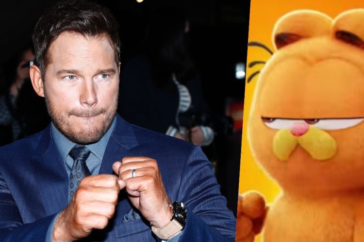 chris pratt garfield