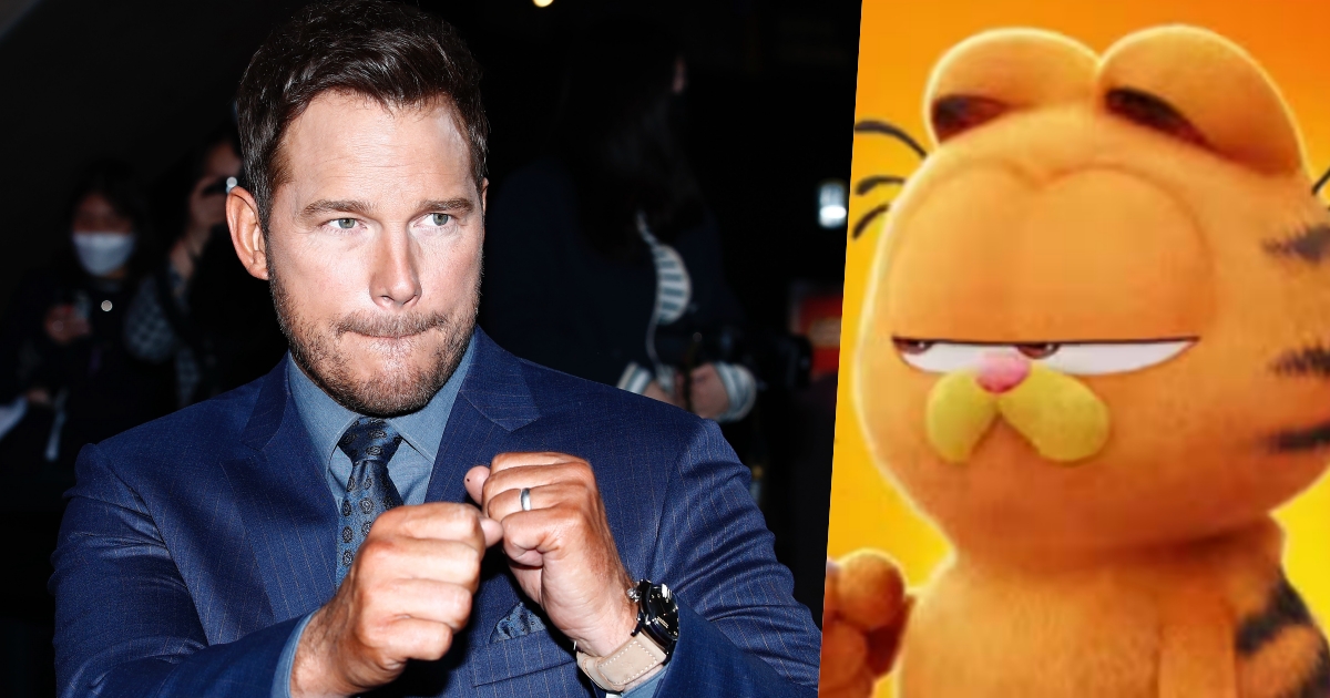 chris pratt garfield