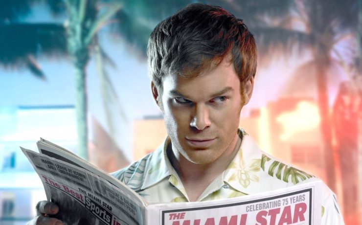 Michael C. Hall nei panni di Dexter