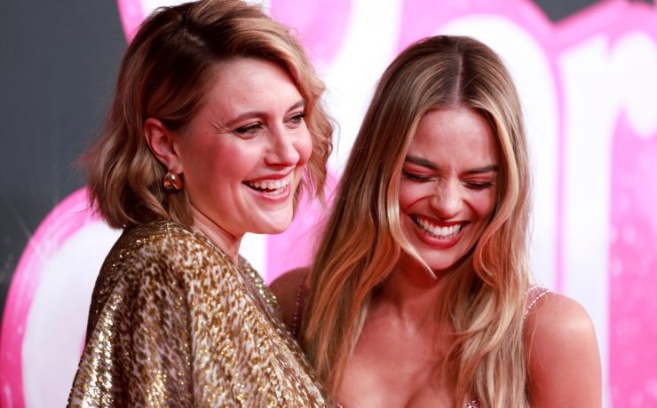 Greta Gerwig Margot Robbie Barbie