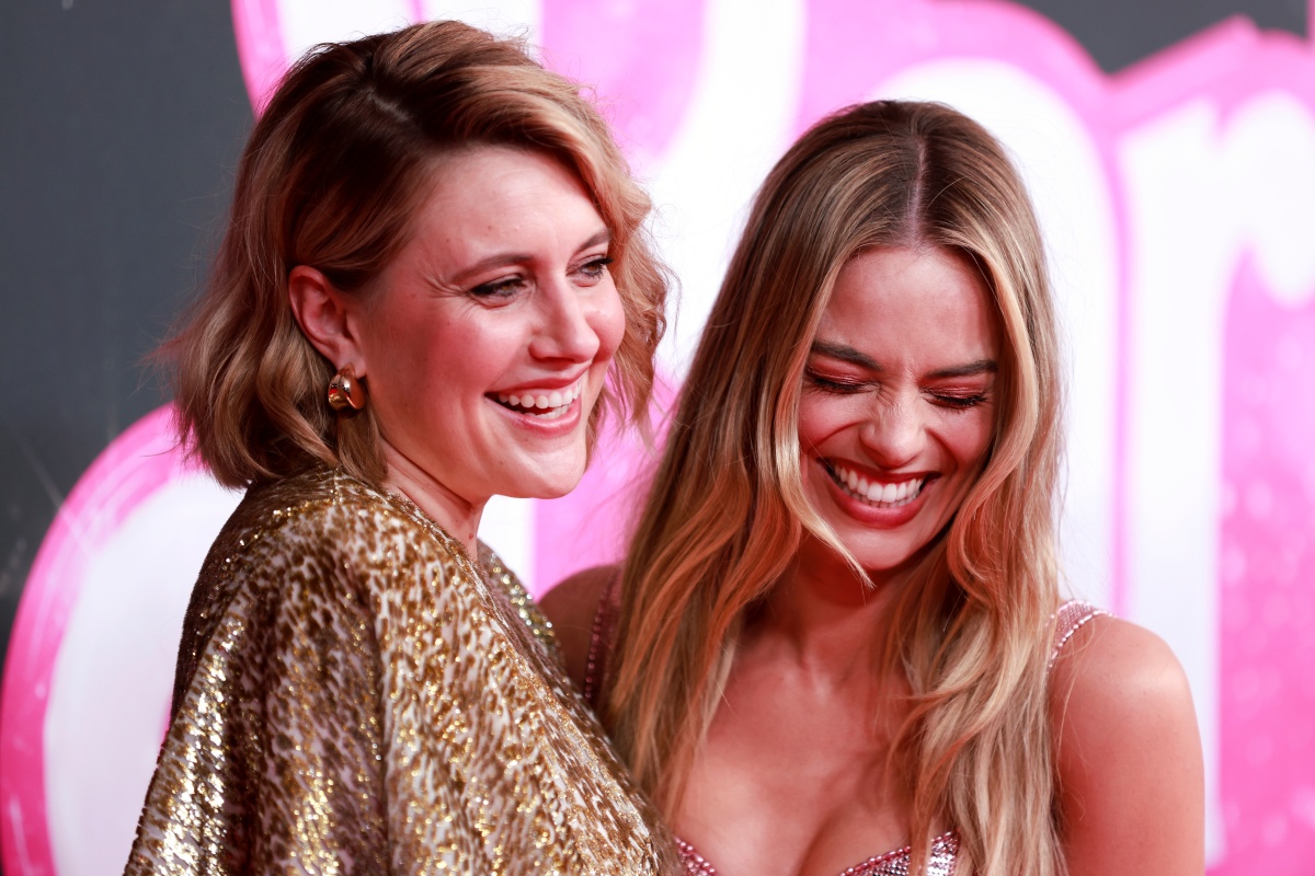 Greta Gerwig Margot Robbie Barbie