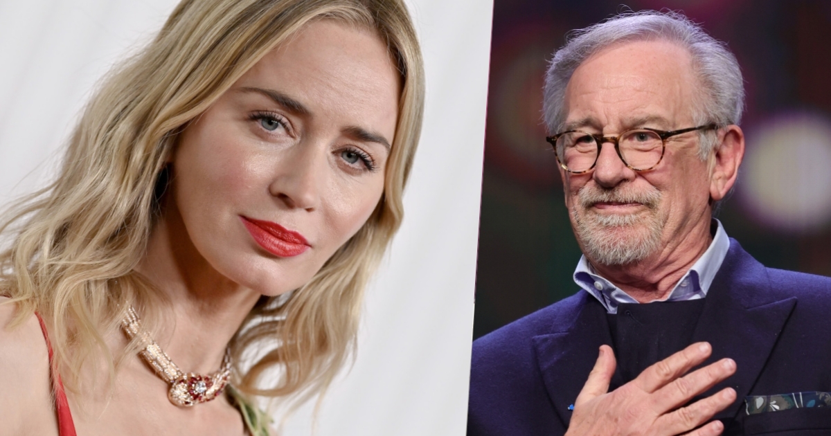 emily blunt steven spielberg