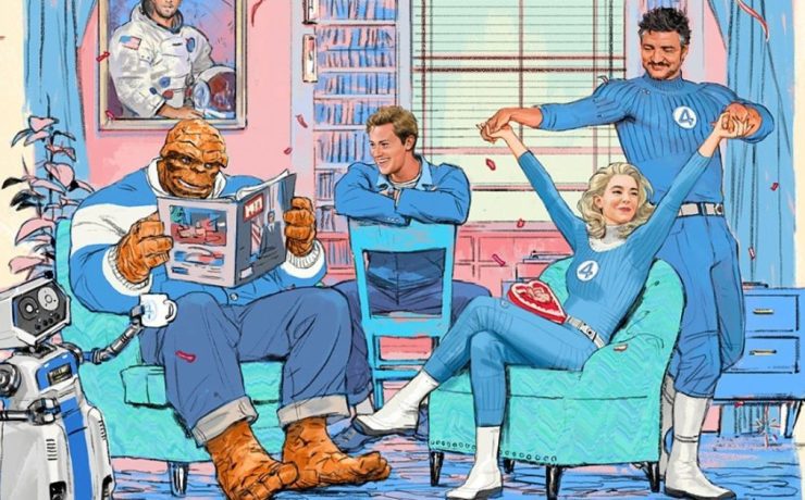 il primo artwork di fantastic four