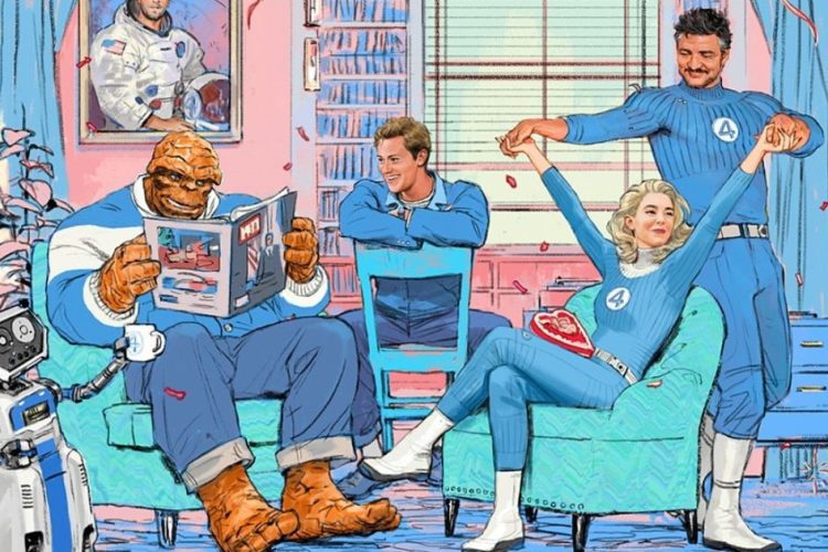 il primo artwork di fantastic four