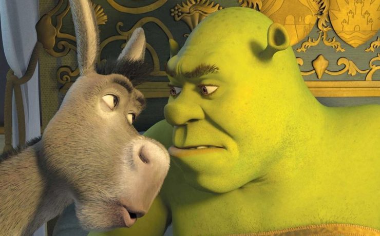 un frame di shrek