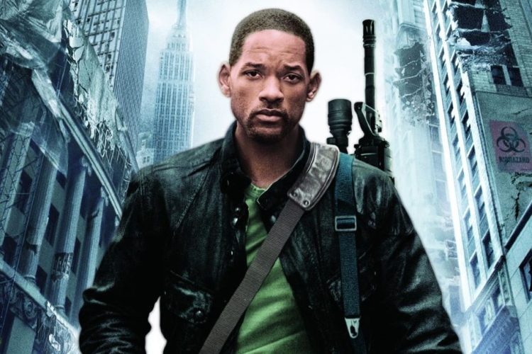 Will Smith in un artwork di Io sono leggenda