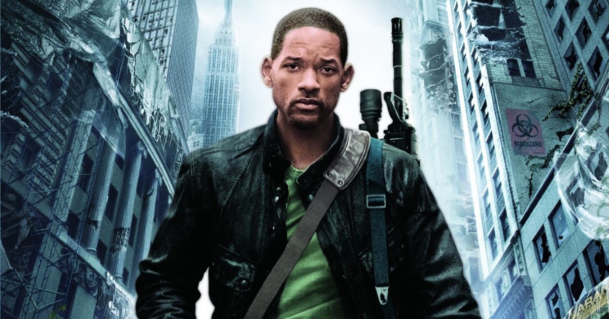 Will Smith in un artwork di Io sono leggenda