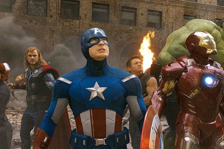 Gli Avengers nel film omonimo del 2012