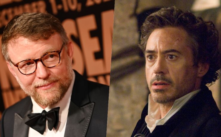 Guy Ritchie e Robert Downey Jr.