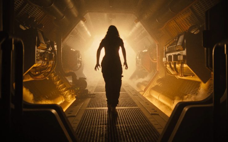 Un frame dal trailer di Alien: Romulus