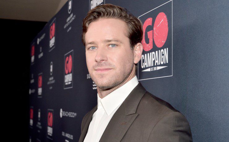 Primo piano di Armie Hammer